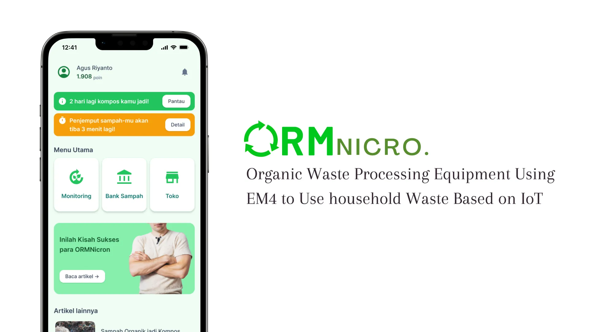 ORMNicro App