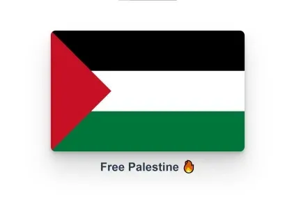 Gambar cover Create Palestine Flag with Single <div />